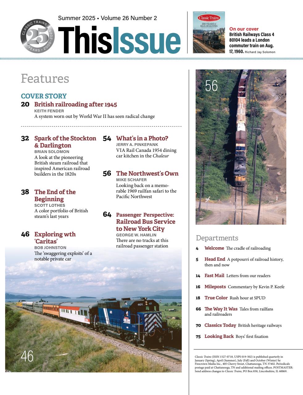 Classic Trains Preview Pages