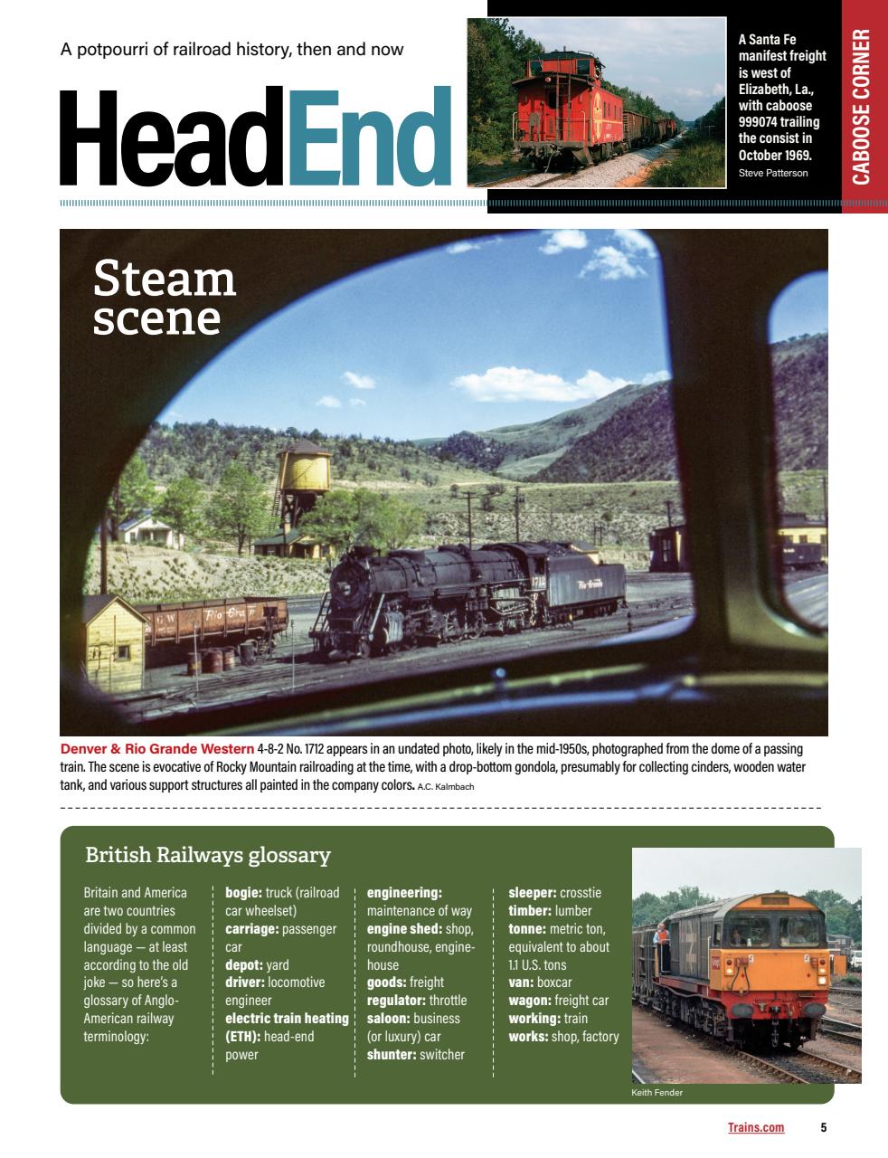 Classic Trains Preview Pages