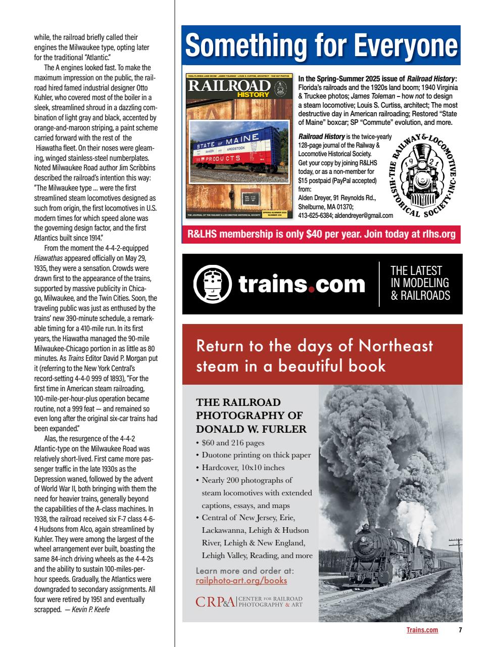 Classic Trains Preview Pages