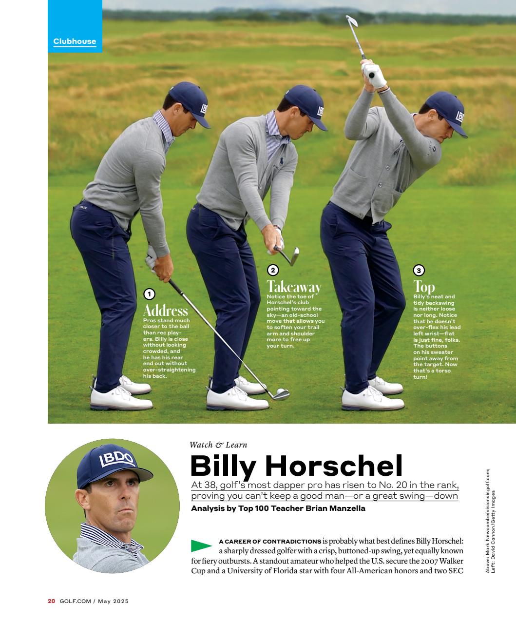 Golf Magazine Preview Pages