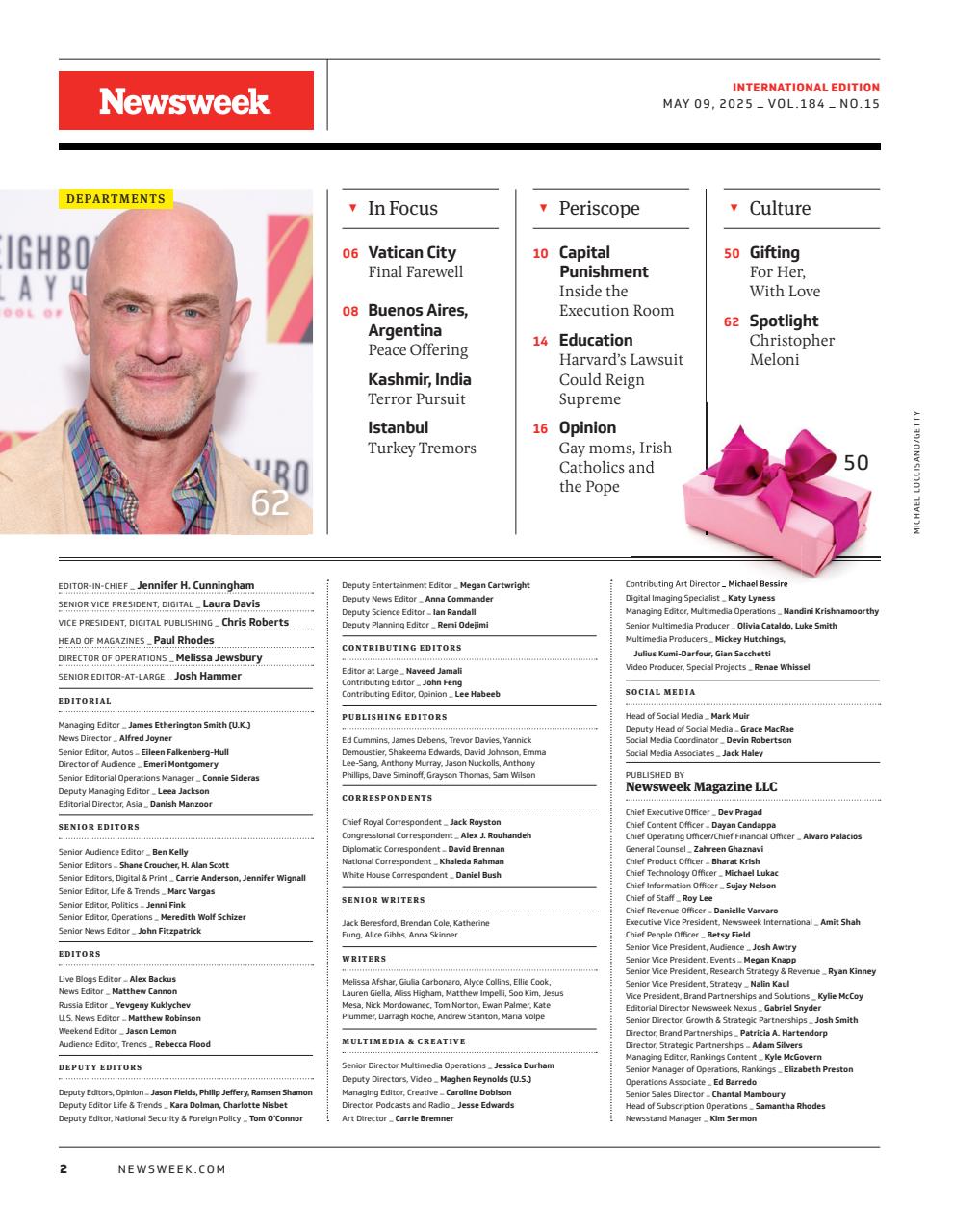 Newsweek International Preview Pages