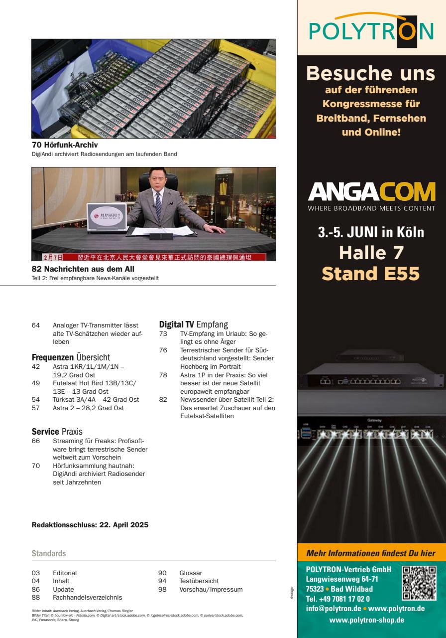 Digital Fernsehen Preview Pages