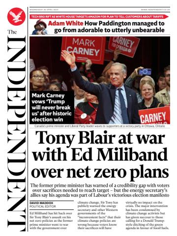 Wednesday, 30 April 2025 issue Wednesday, 30 April 2025