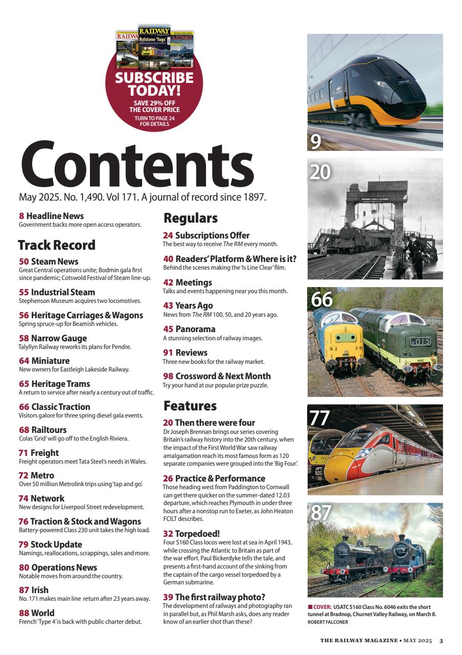 Railway Magazine Preview Pages