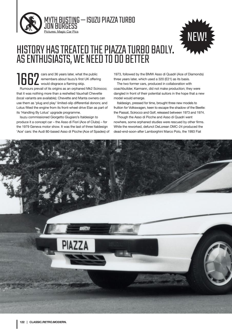 Classic Retro Modern Magazine Preview Pages