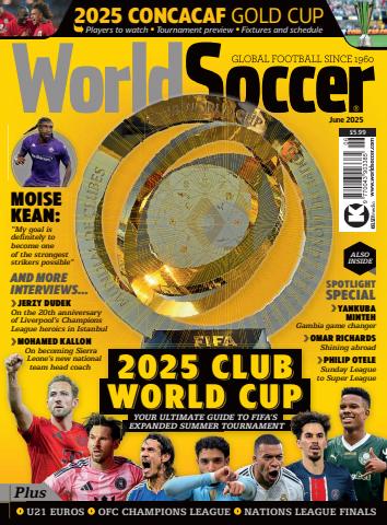 World Soccer issue Jun-25