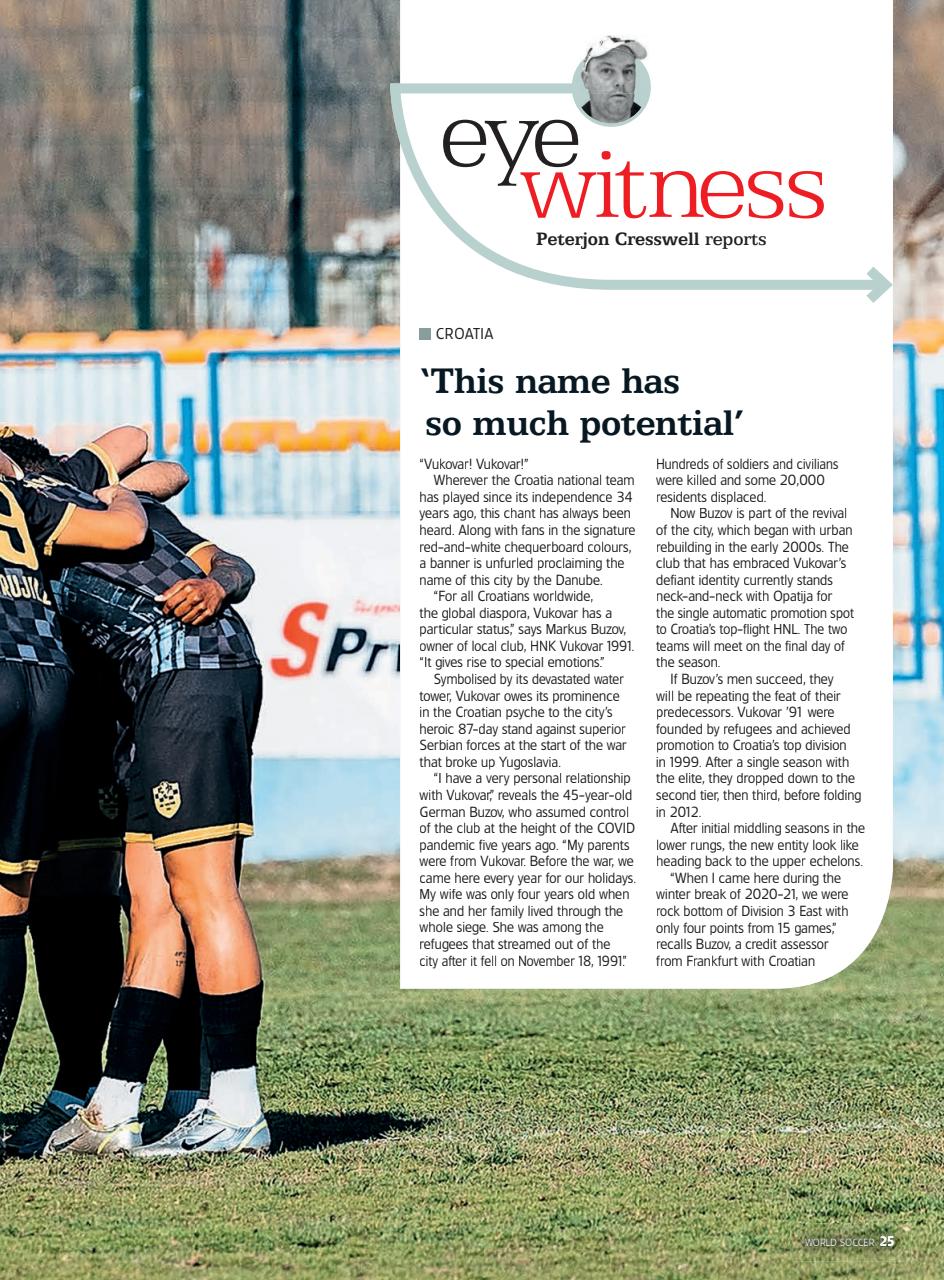 World Soccer Preview Pages