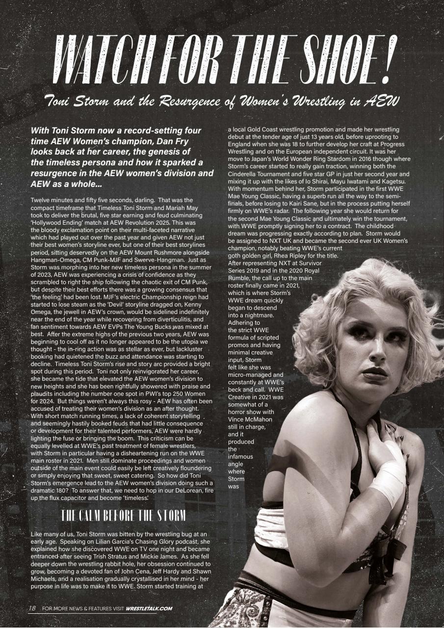 Wrestletalk Magazine Preview Pages