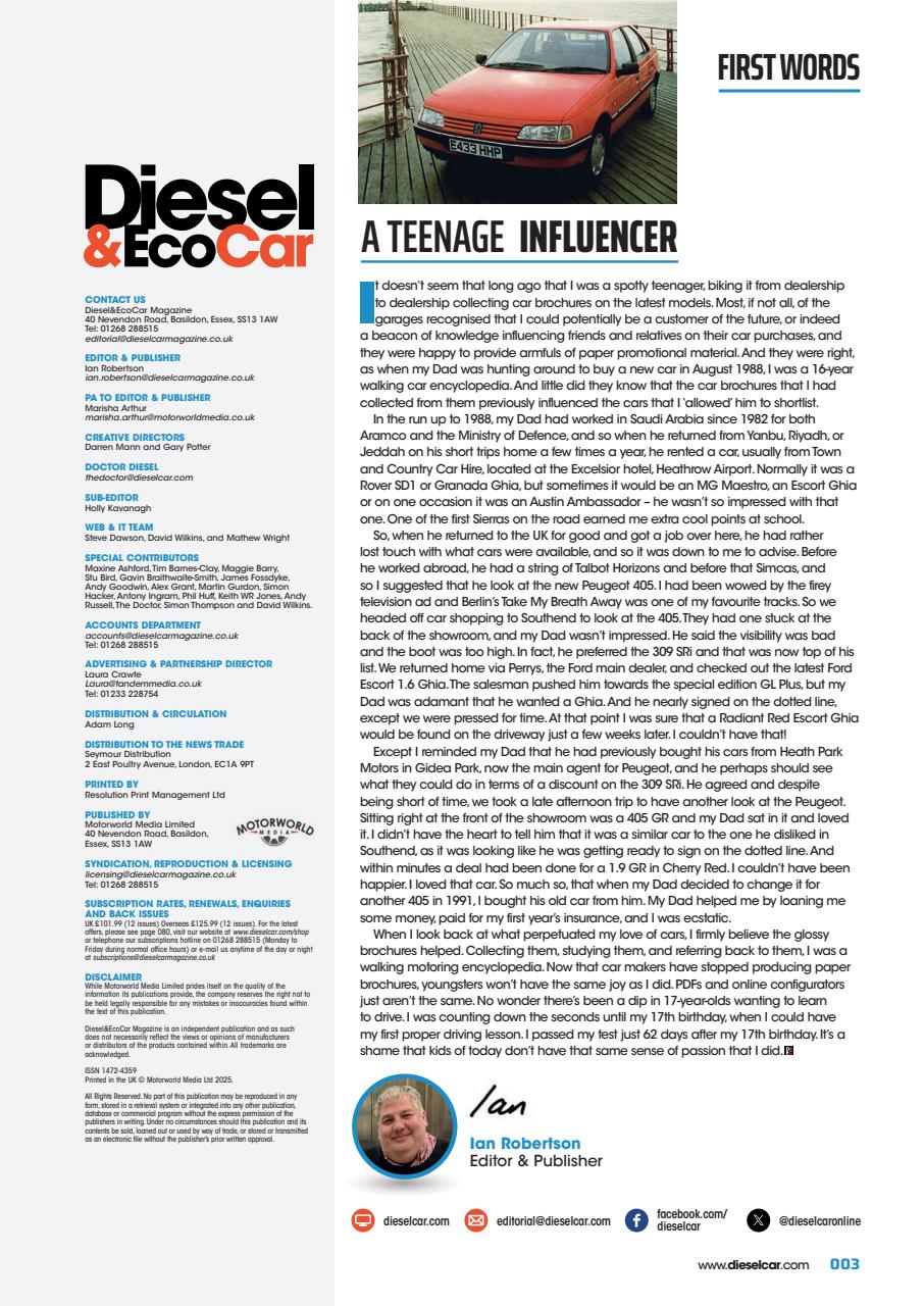 Diesel&EcoCar Magazine Preview Pages