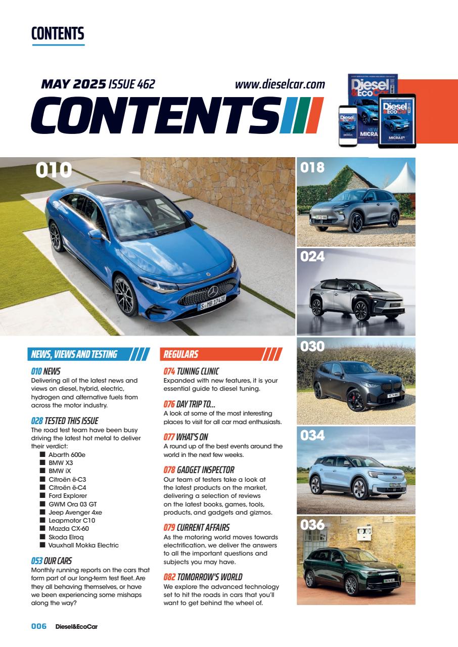 Diesel&EcoCar Magazine Preview Pages