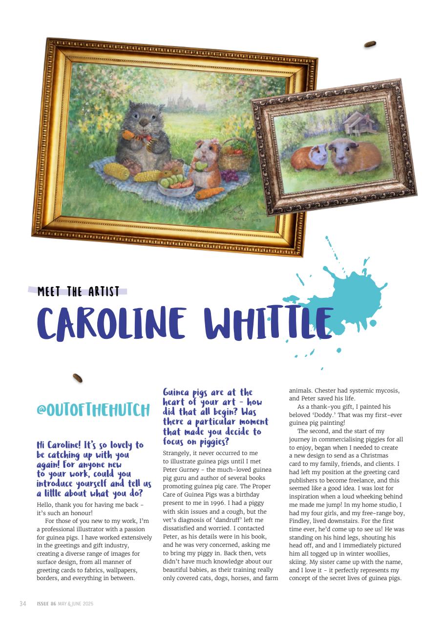 Guinea Pig Magazine Preview Pages