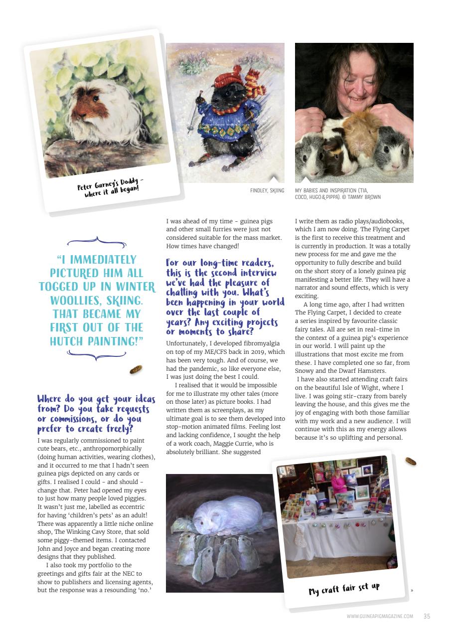 Guinea Pig Magazine Preview Pages