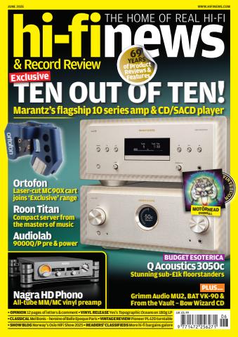 Hi-Fi News issue June 2025