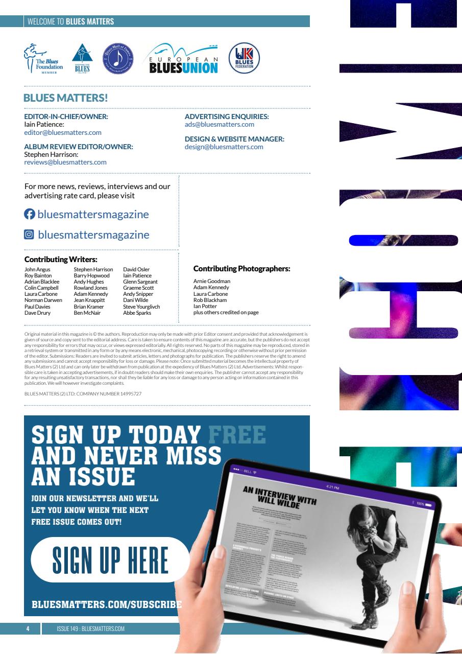 Blues Matters! Preview Pages