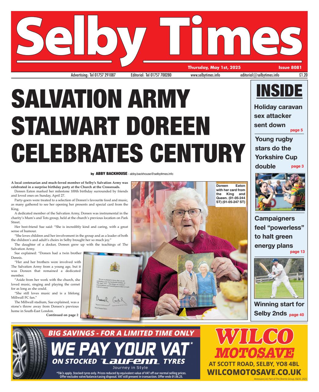 Selby Times Preview Pages