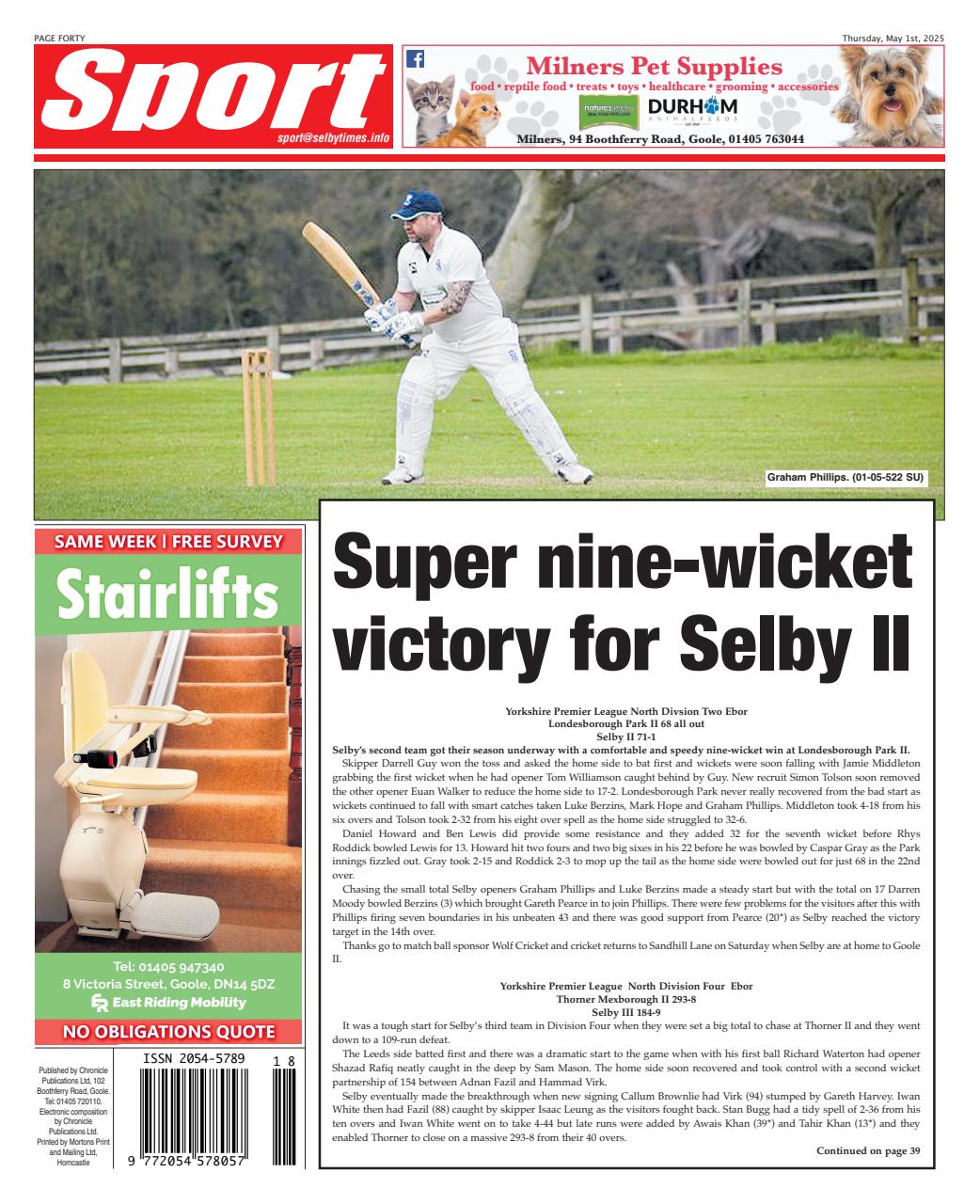 Selby Times Preview Pages