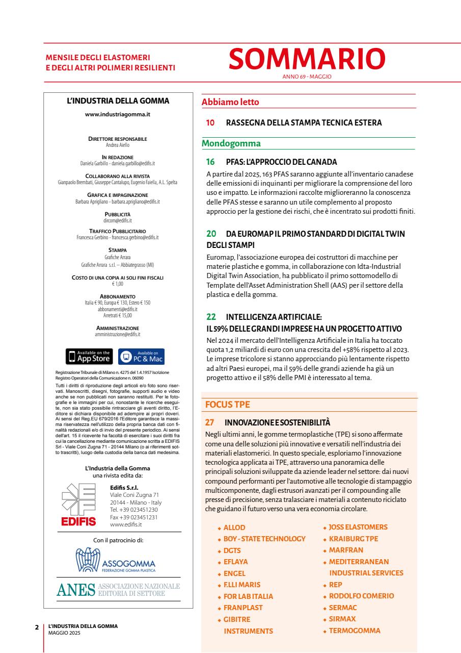 L’industria della Gomma Preview Pages