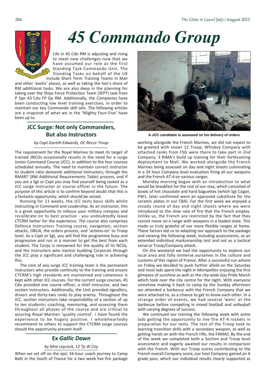 Globe & Laurel Preview Pages