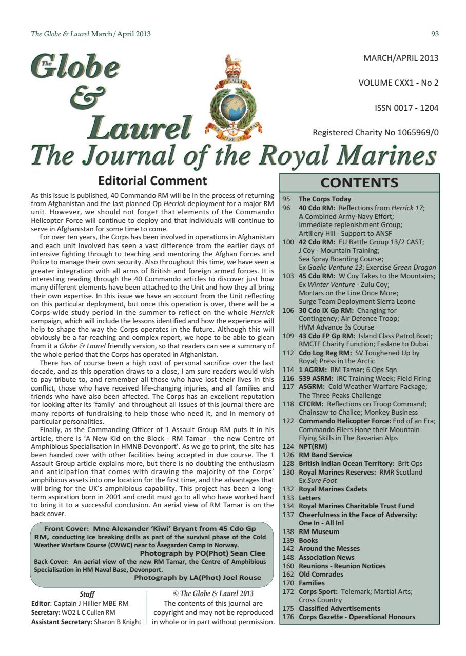 Globe & Laurel Preview Pages