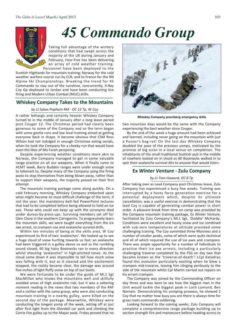 Globe & Laurel Preview Pages