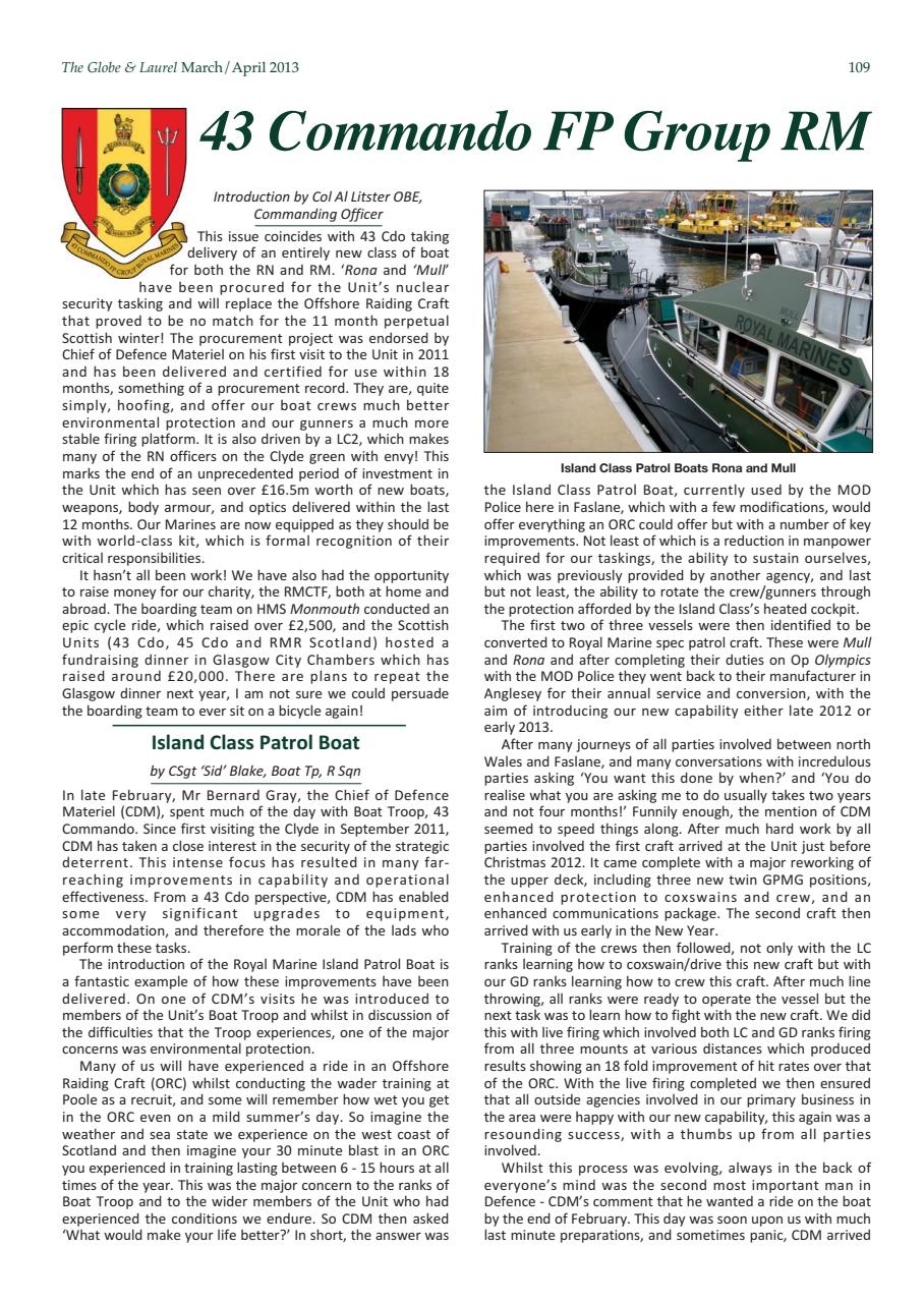 Globe & Laurel Preview Pages