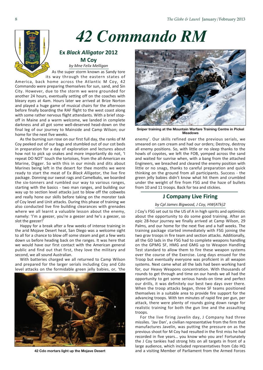 Globe & Laurel Preview Pages