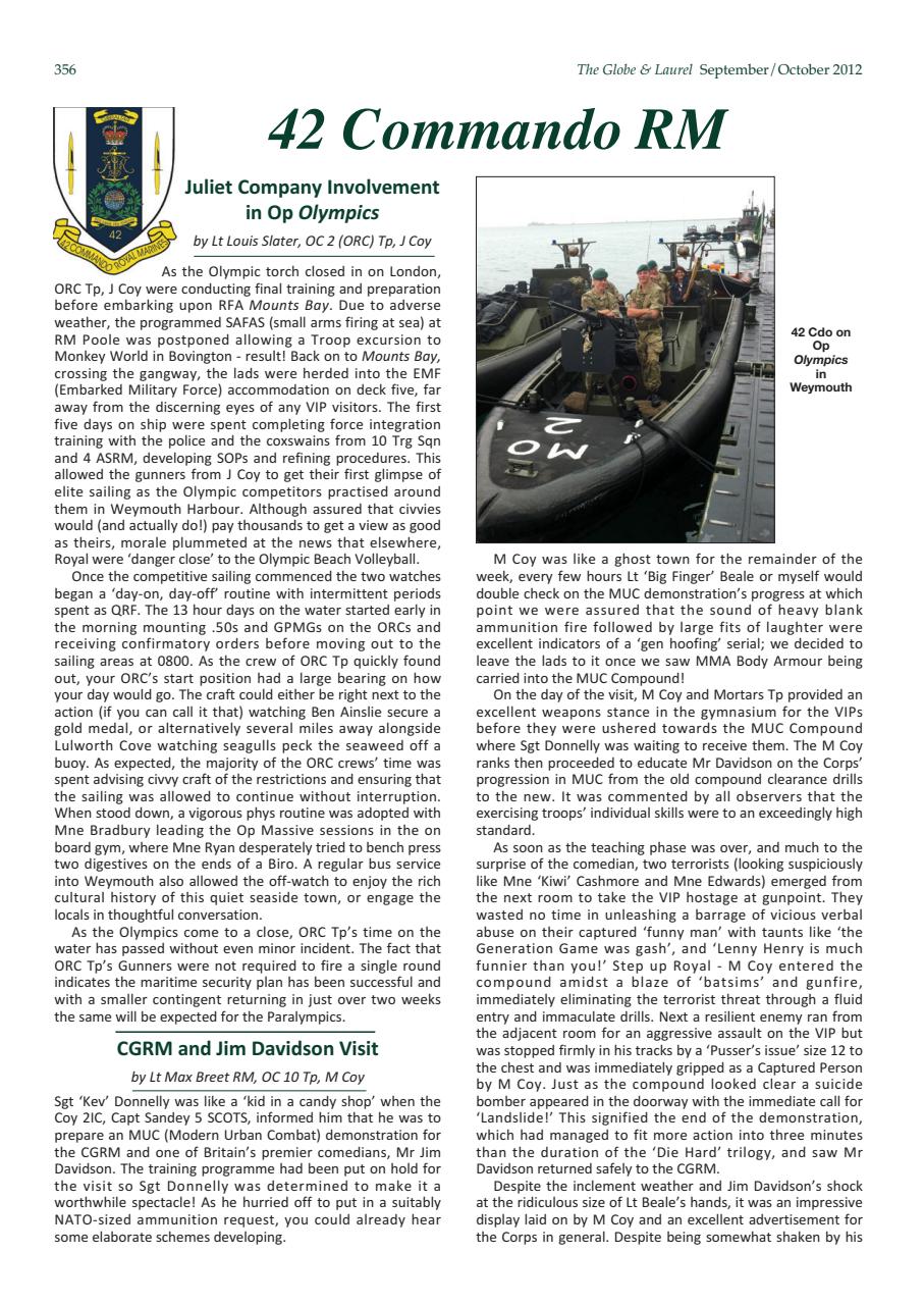 Globe & Laurel Preview Pages