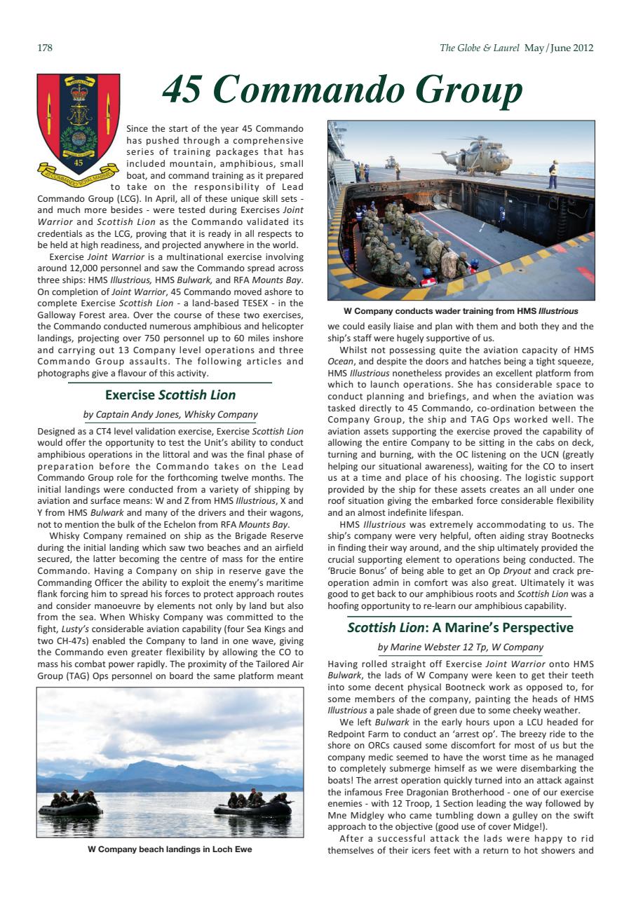 Globe & Laurel Preview Pages