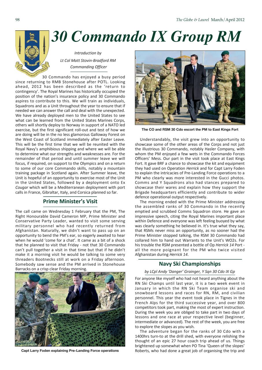 Globe & Laurel Preview Pages