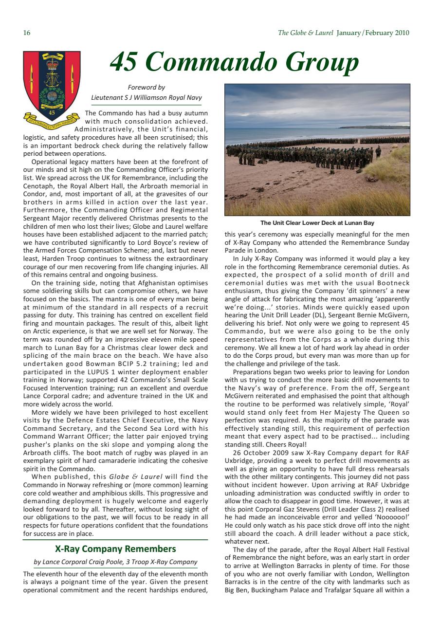 Globe & Laurel Preview Pages