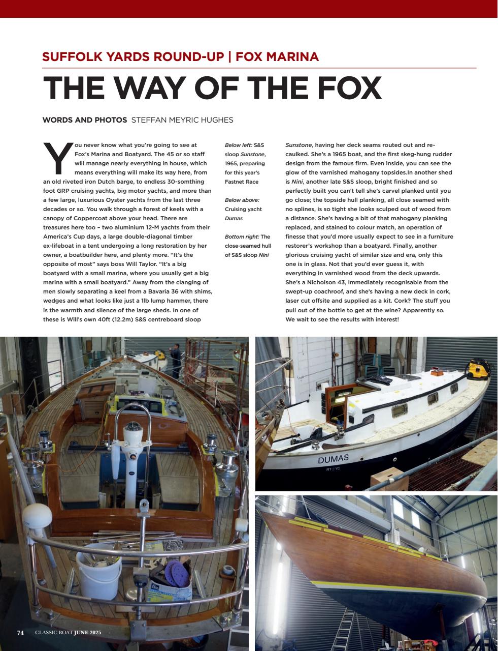 Classic Boat Preview Pages
