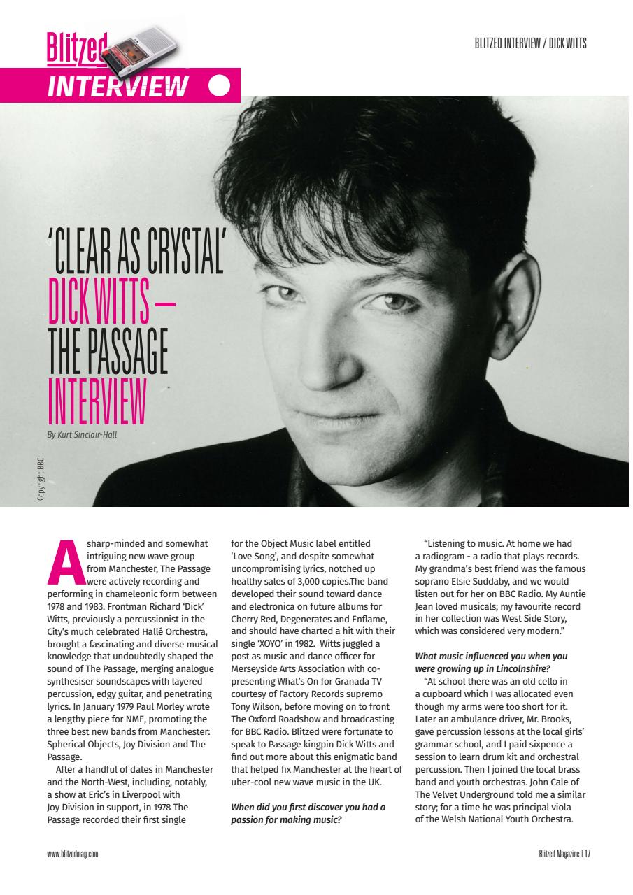 Blitzed Magazine Preview Pages