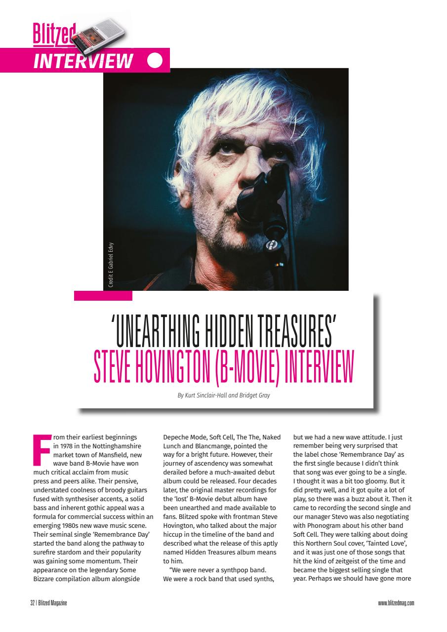 Blitzed Magazine Preview Pages