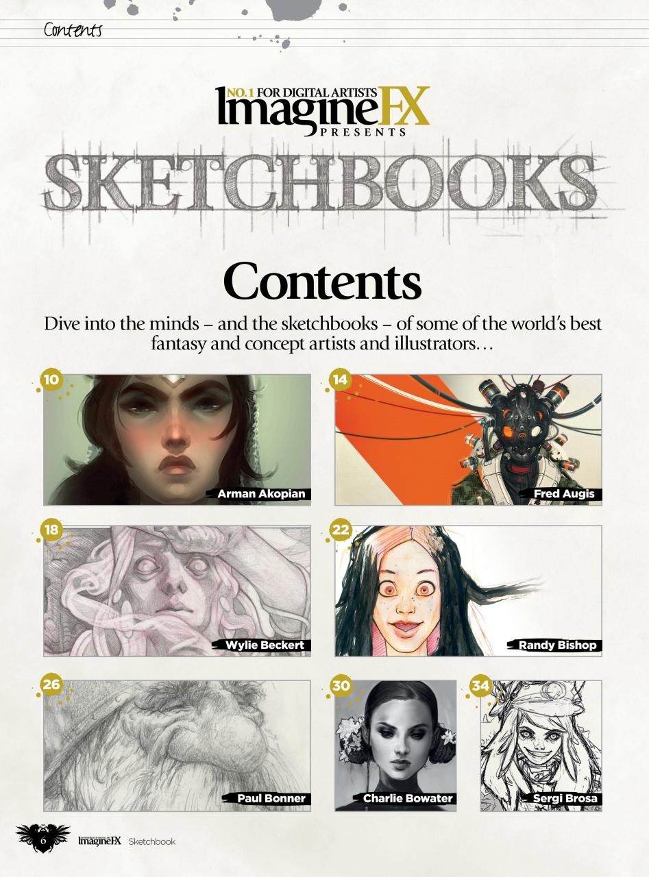 Creative Bookazine Preview Pages