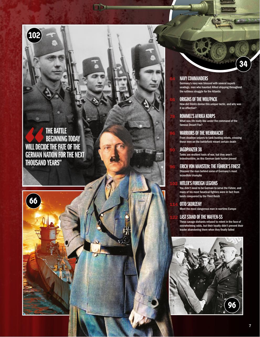 History of War Bookazine Preview Pages