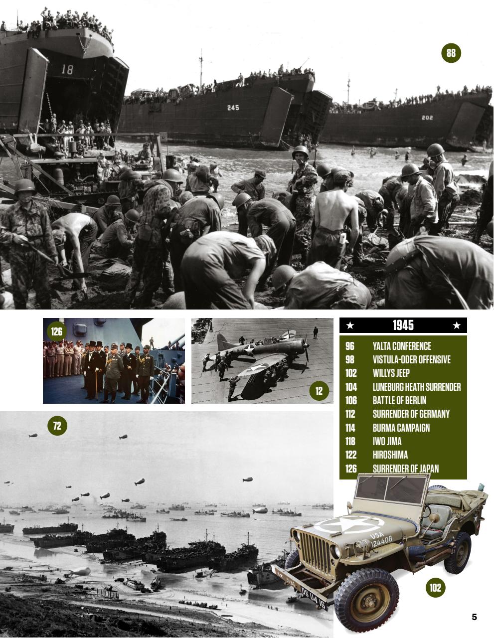History of War Bookazine Preview Pages