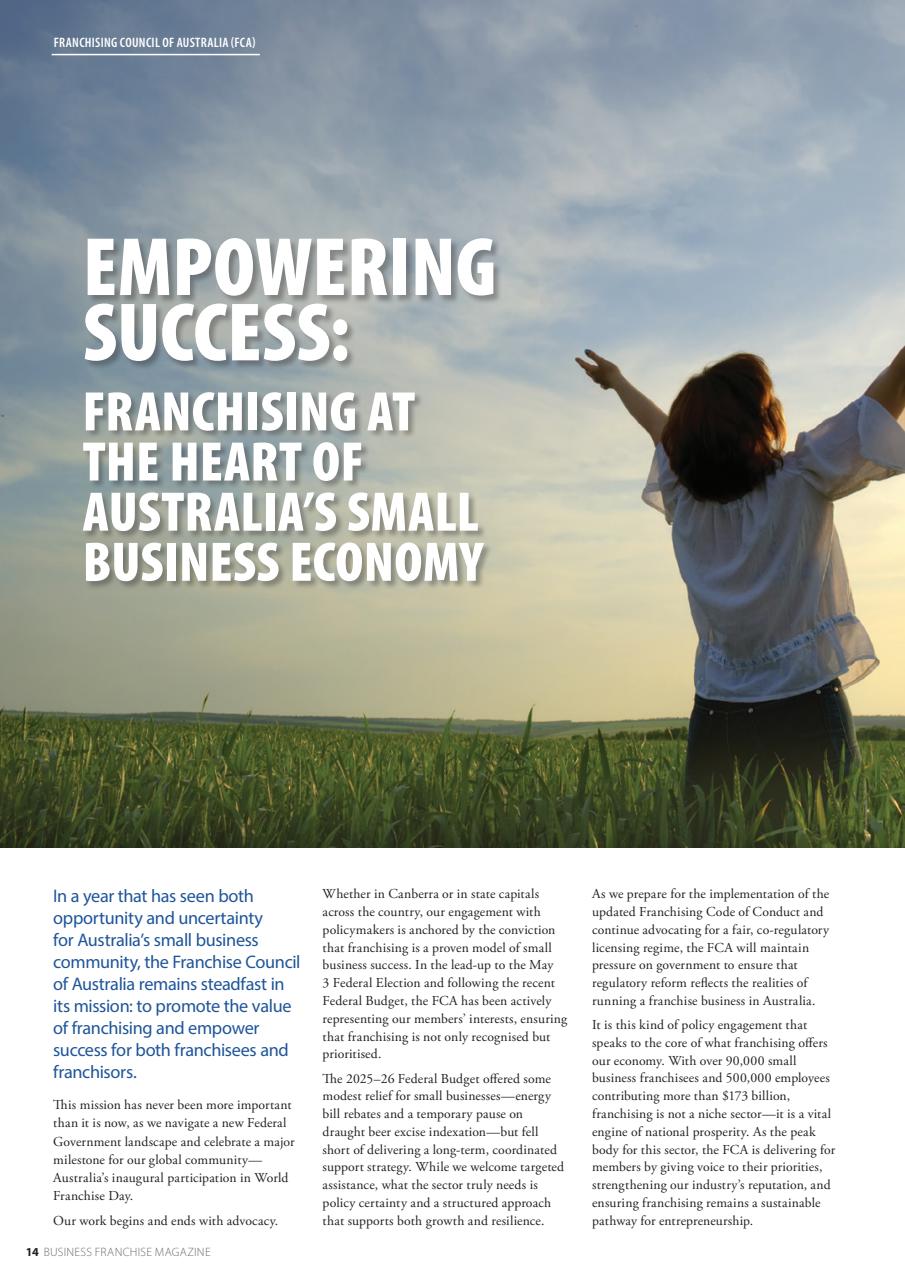 Business Franchise Australia&NZ Preview Pages