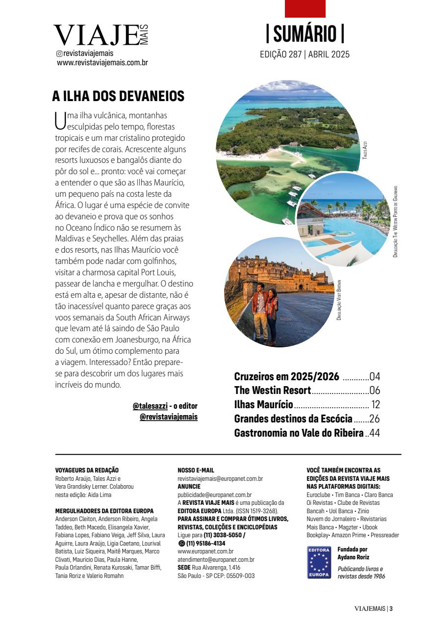 Viaje Mais Preview Pages