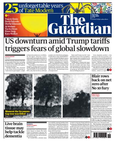 The Guardian Newspaper issue Thursday, 01 May 2025