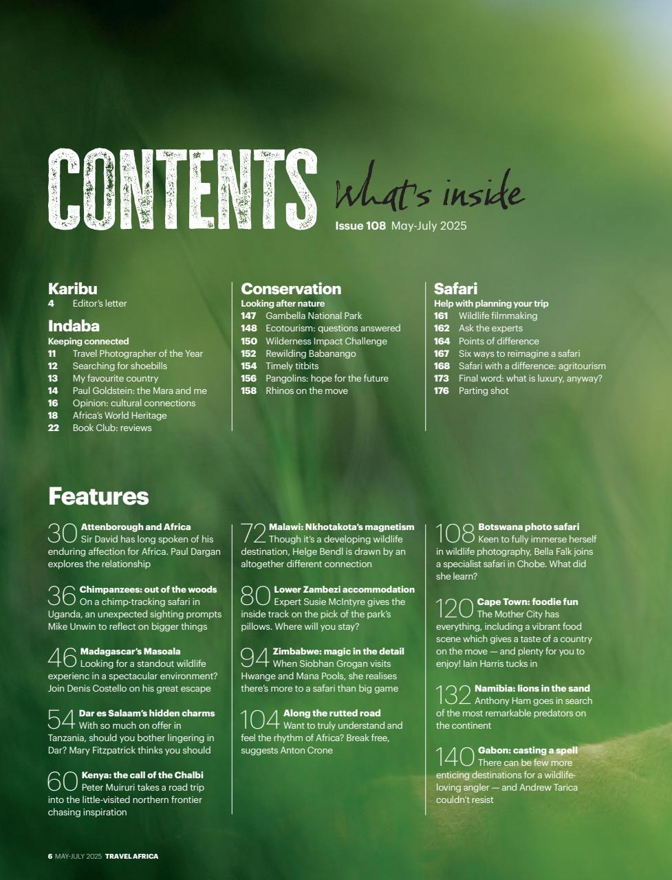 Travel Africa Preview Pages