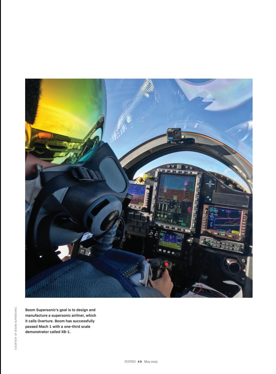 FLYING Magazine Preview Pages