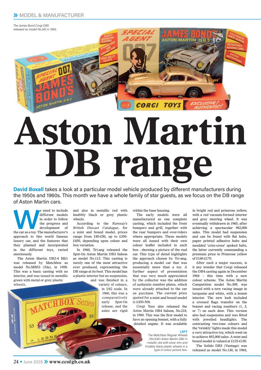 Collectors Gazette Preview Pages