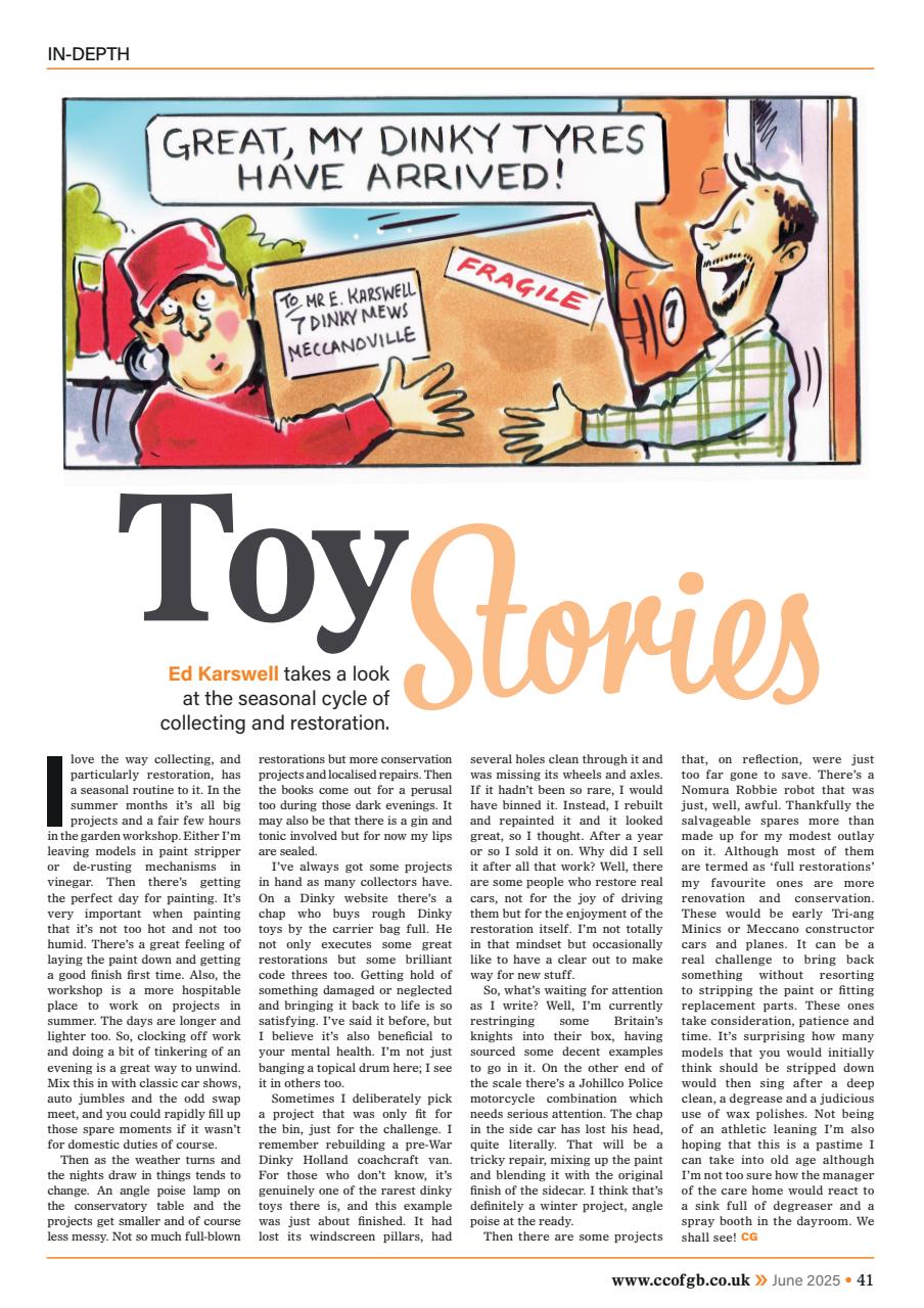 Collectors Gazette Preview Pages