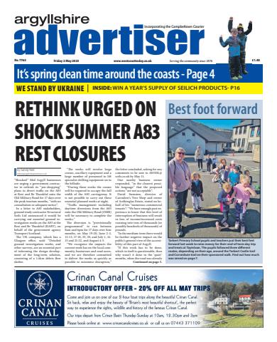 Argyllshire Advertiser issue Friday, May 02, 2025