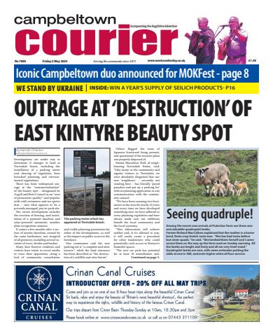 Campbeltown Courier issue Friday, May 02, 2025