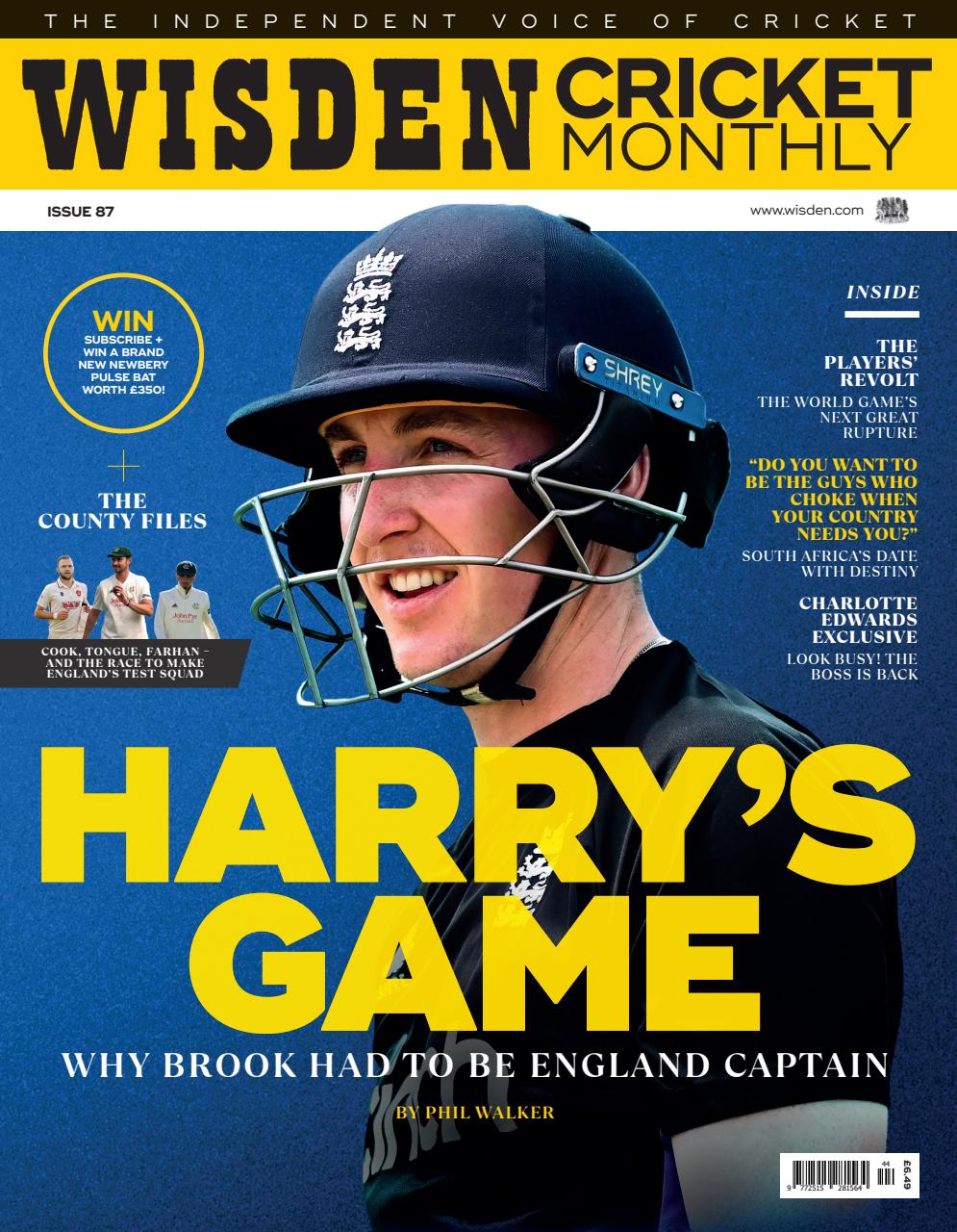 Wisden Cricket Monthly Preview Pages