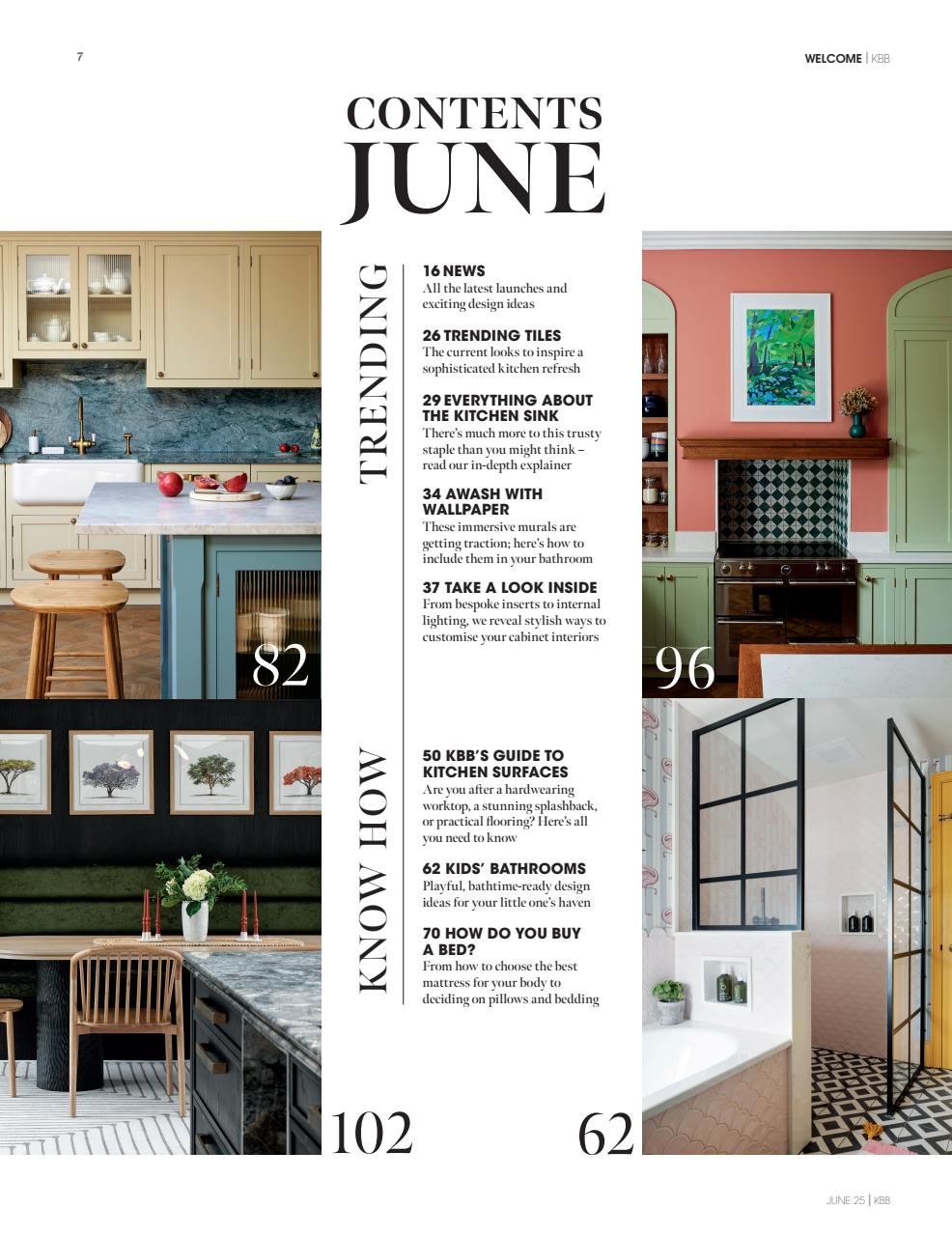 Kitchens Bedrooms & Bathrooms magazine Preview Pages