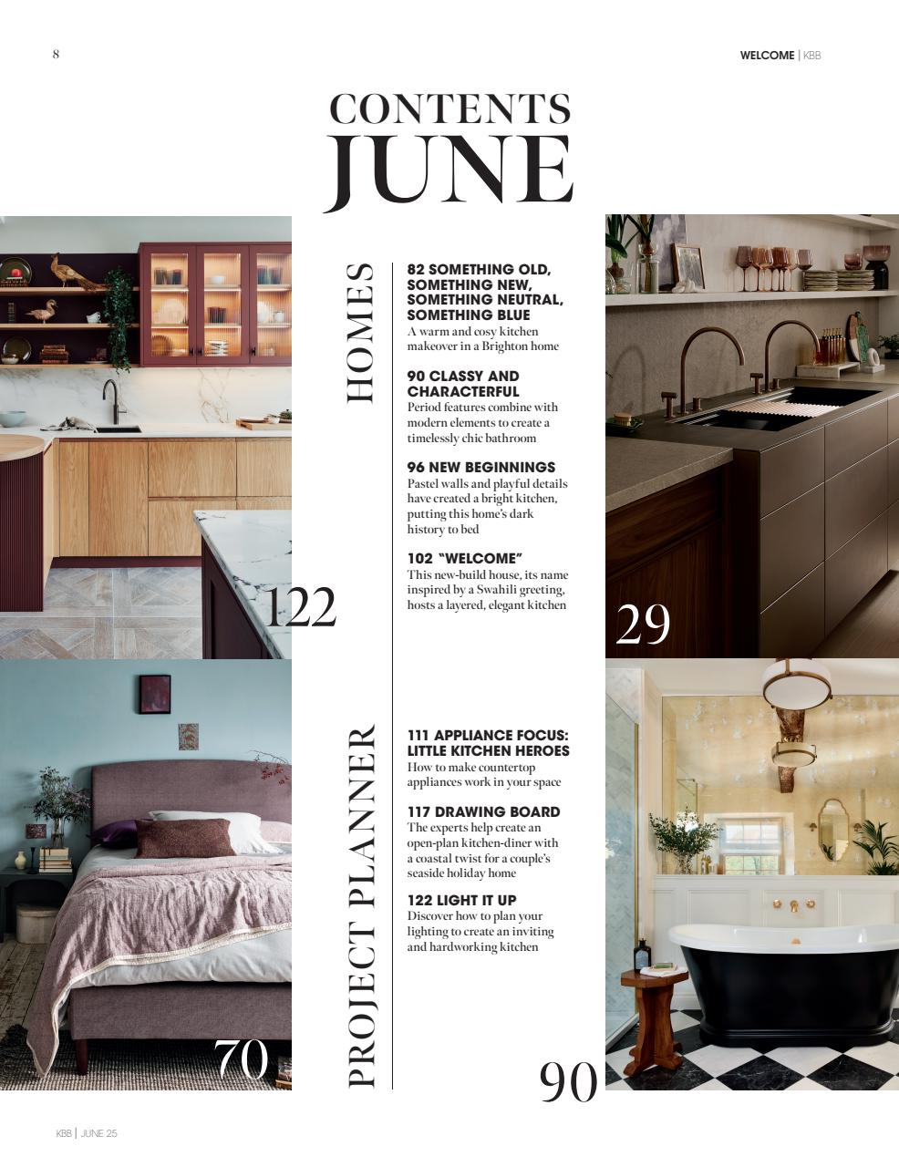 Kitchens Bedrooms & Bathrooms magazine Preview Pages