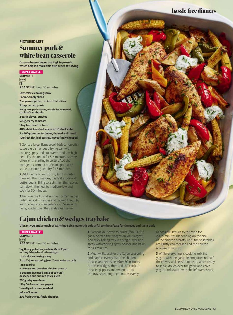 Slimming World Preview Pages