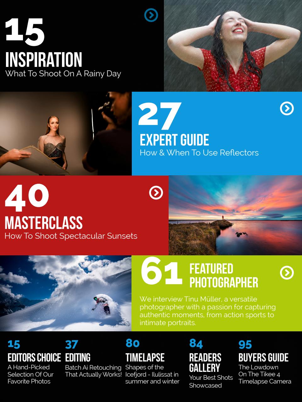 Photography Masterclass Magazine Preview Pages